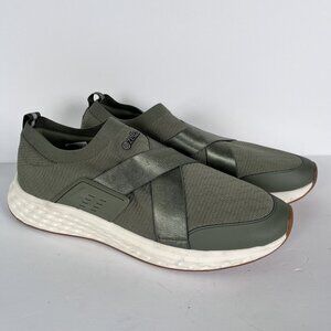 NEW Zella Lifestyle Ortholite Casual Sneakers Olive Women's 12